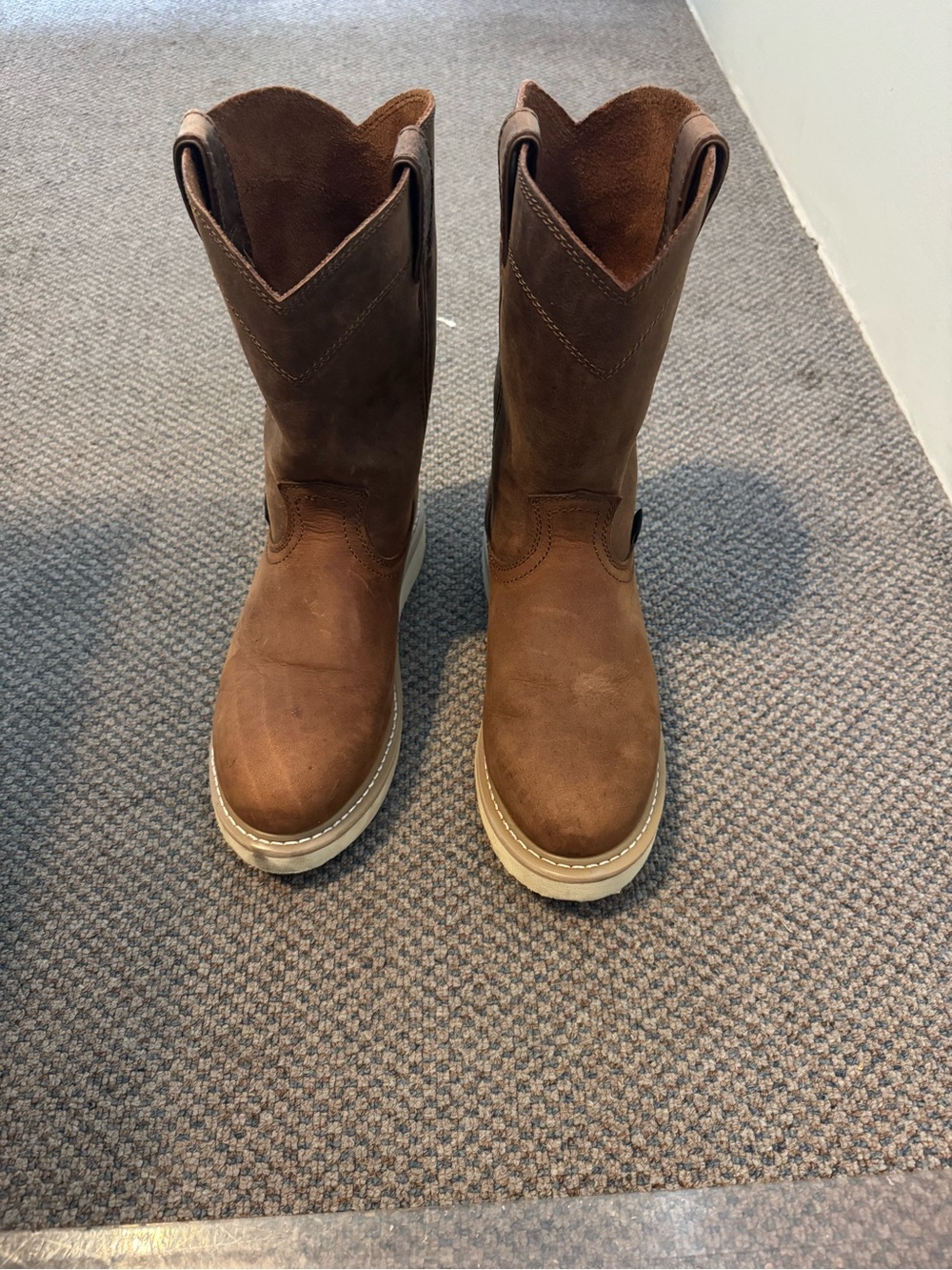 Justin Ram Pull-On Work Boots